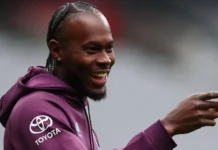 England Name Jofra Archer in T20 World Cup Squad Amid Injury Concerns Jofra Archer bowls during a training session as England prepare for the T20 World Cup in Asia